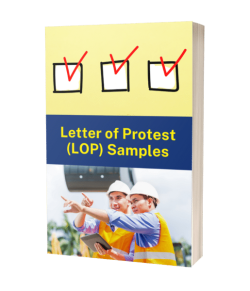 Letter of Protest (LOP) Samples